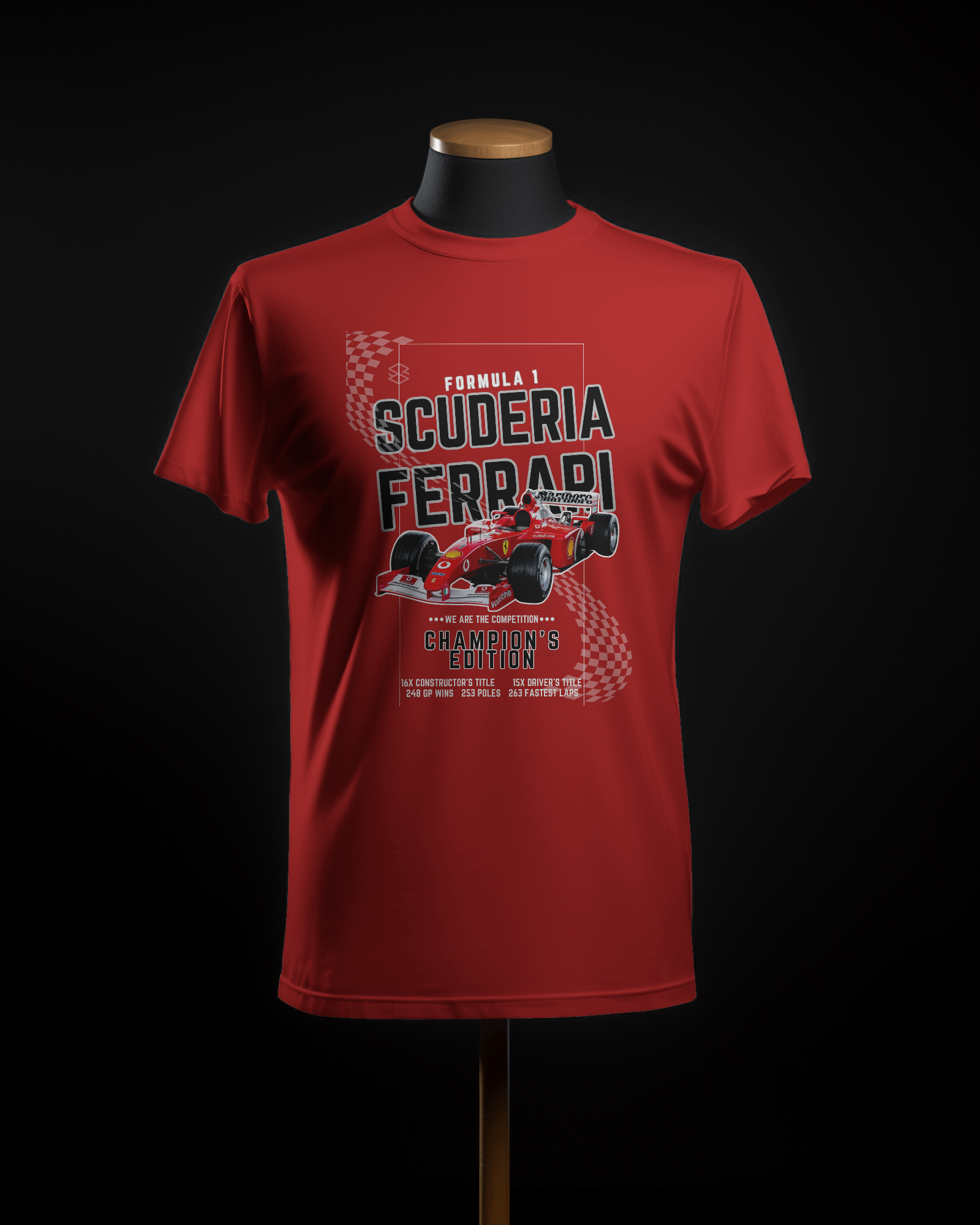 Scuderia Ferrari Champions Edition T-Shirt