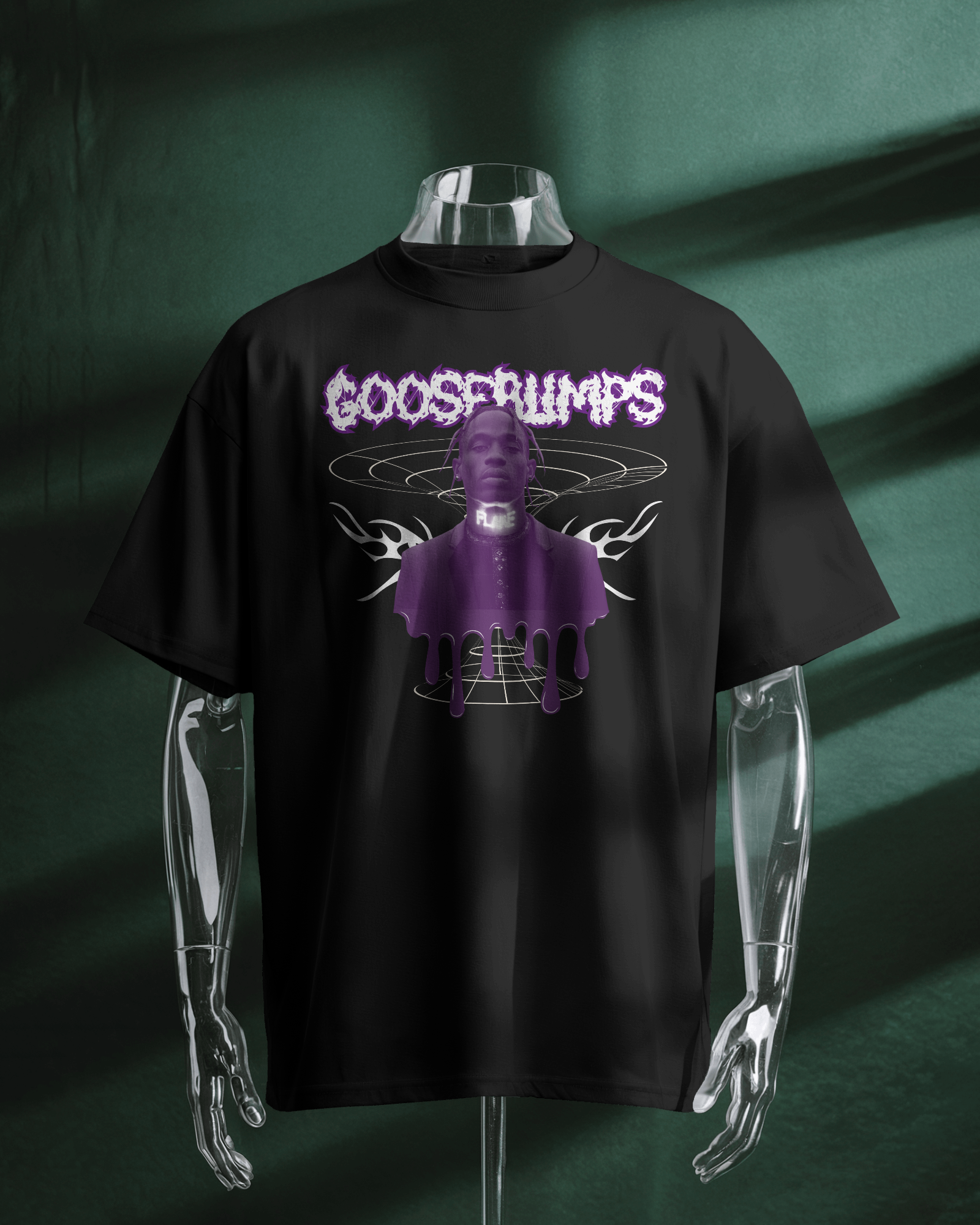 Travis Scott "Goosebumps" Oversized T shirt