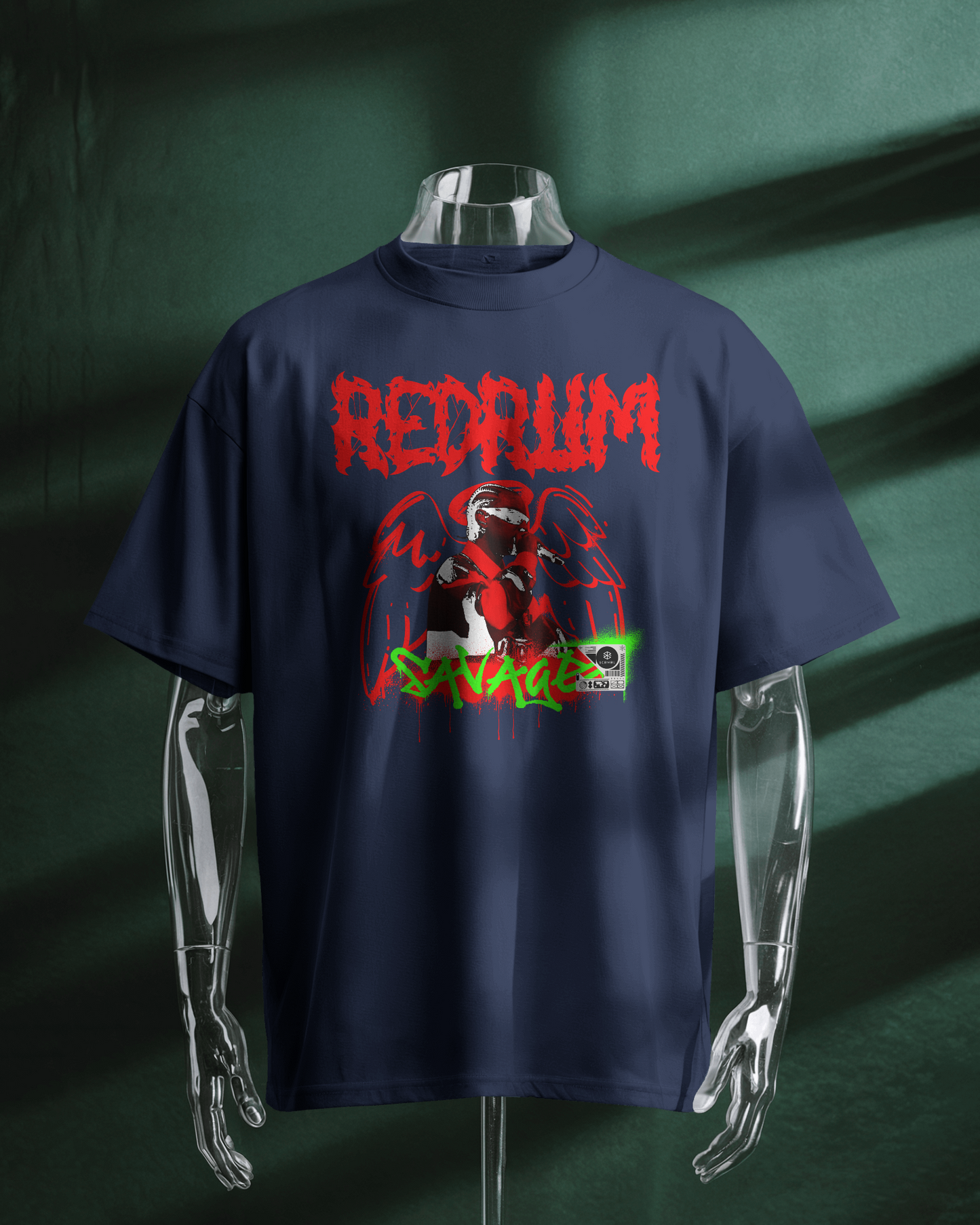 21 Savage "Redrum" Oversized T-shirt