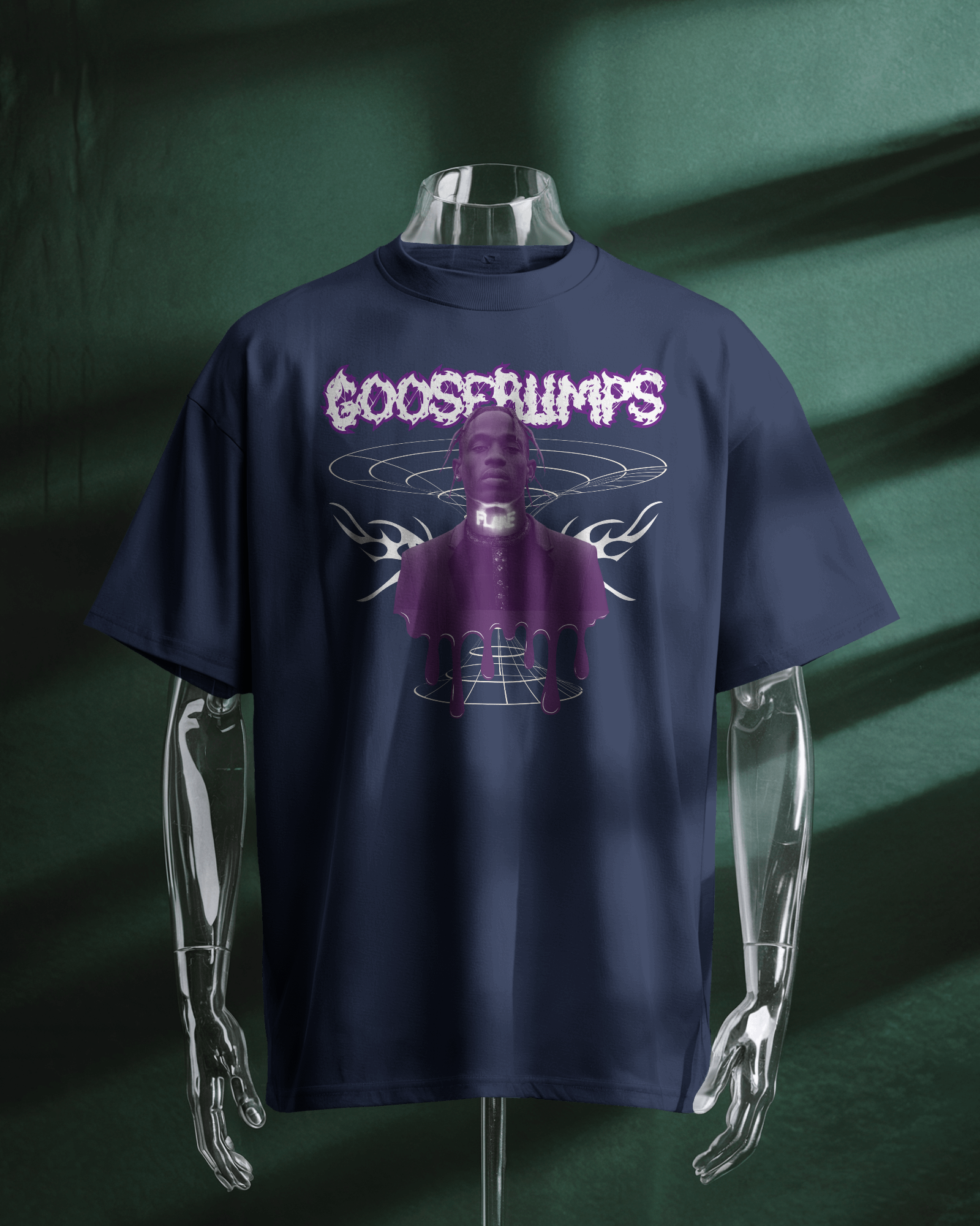 Travis Scott "Goosebumps" Oversized T shirt