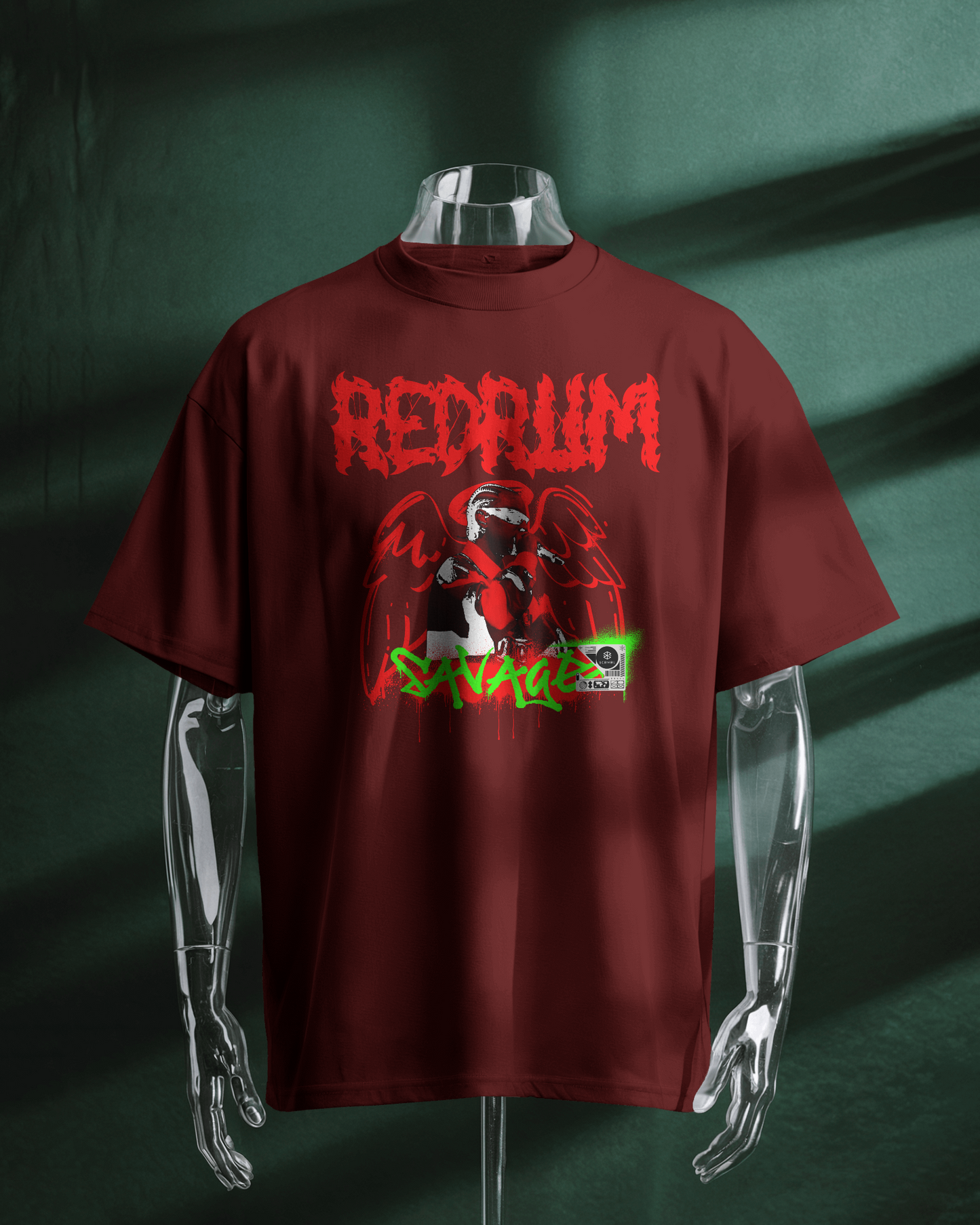 21 Savage "Redrum" Oversized T-shirt