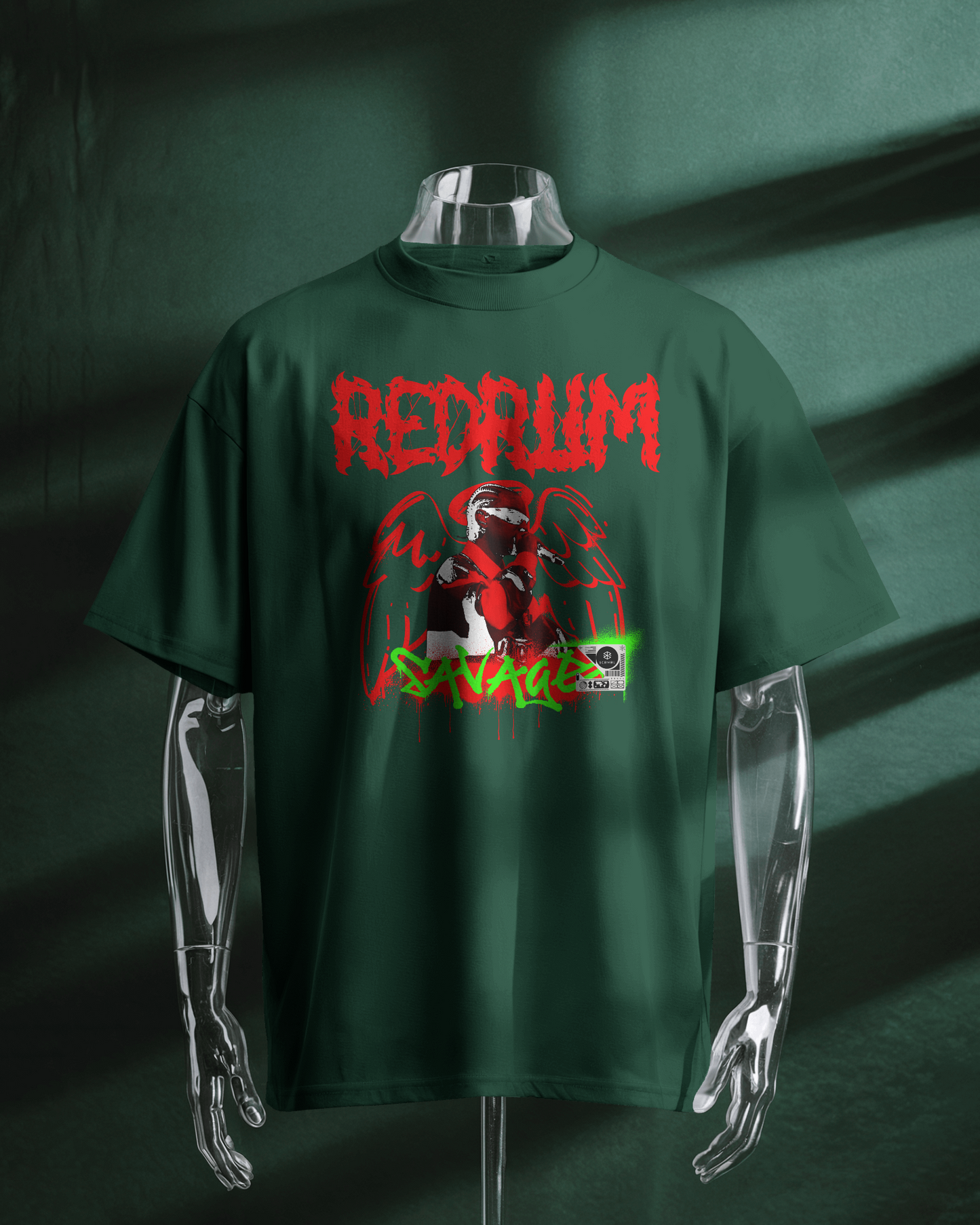 21 Savage "Redrum" Oversized T-shirt