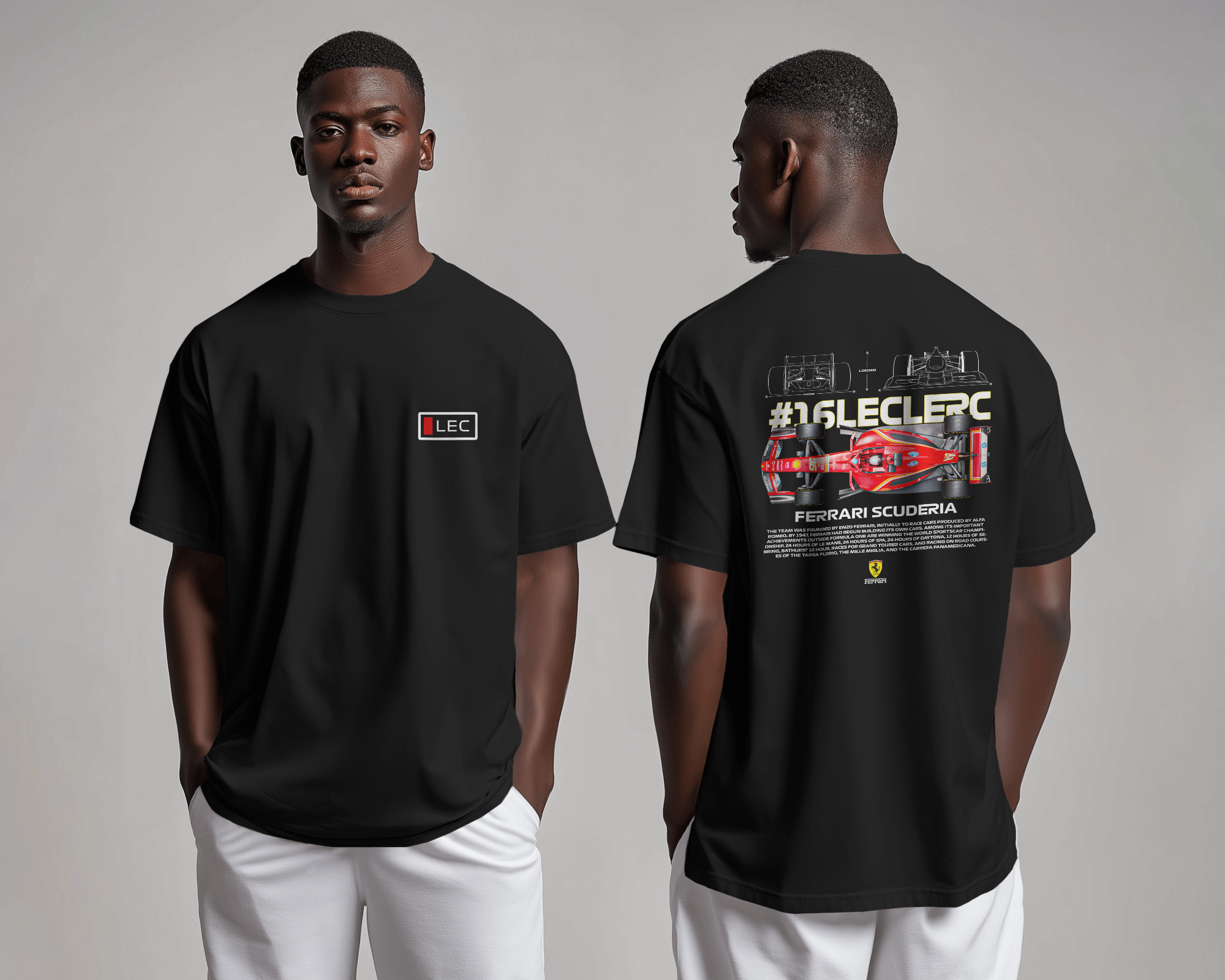 Charles Leclerc Oversized T-Shirt