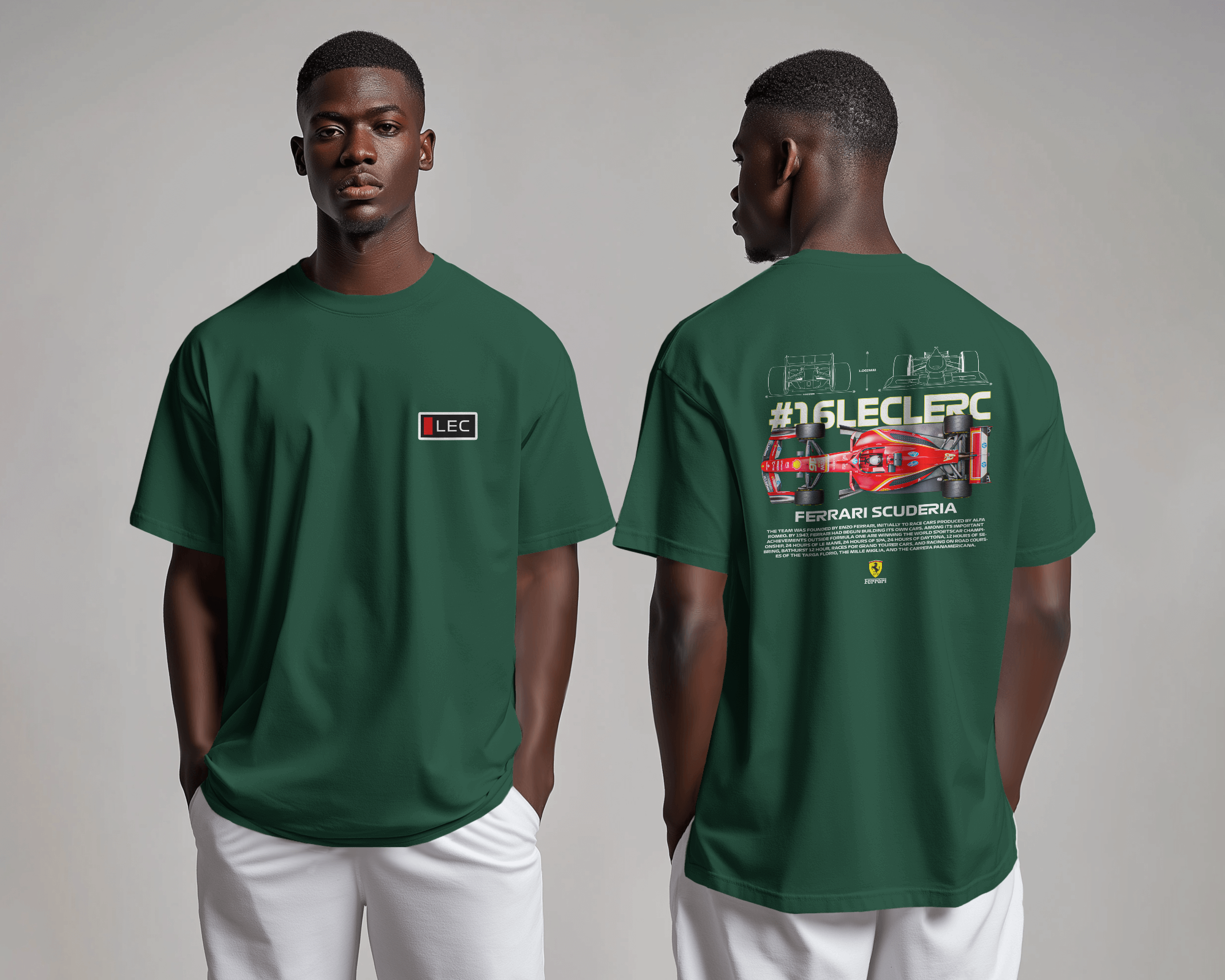 Charles Leclerc Oversized T-Shirt