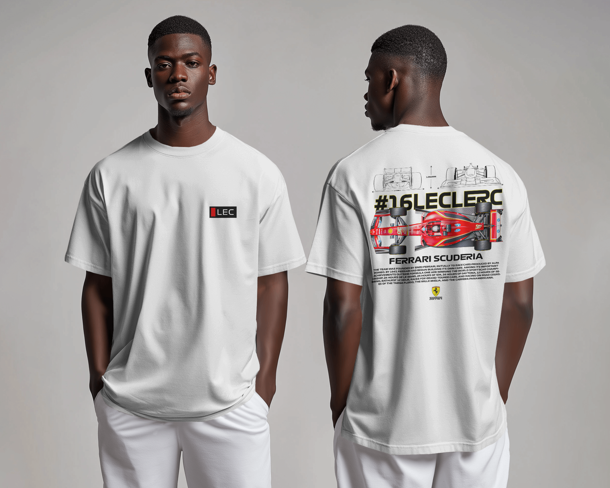 Charles Leclerc Oversized T-Shirt