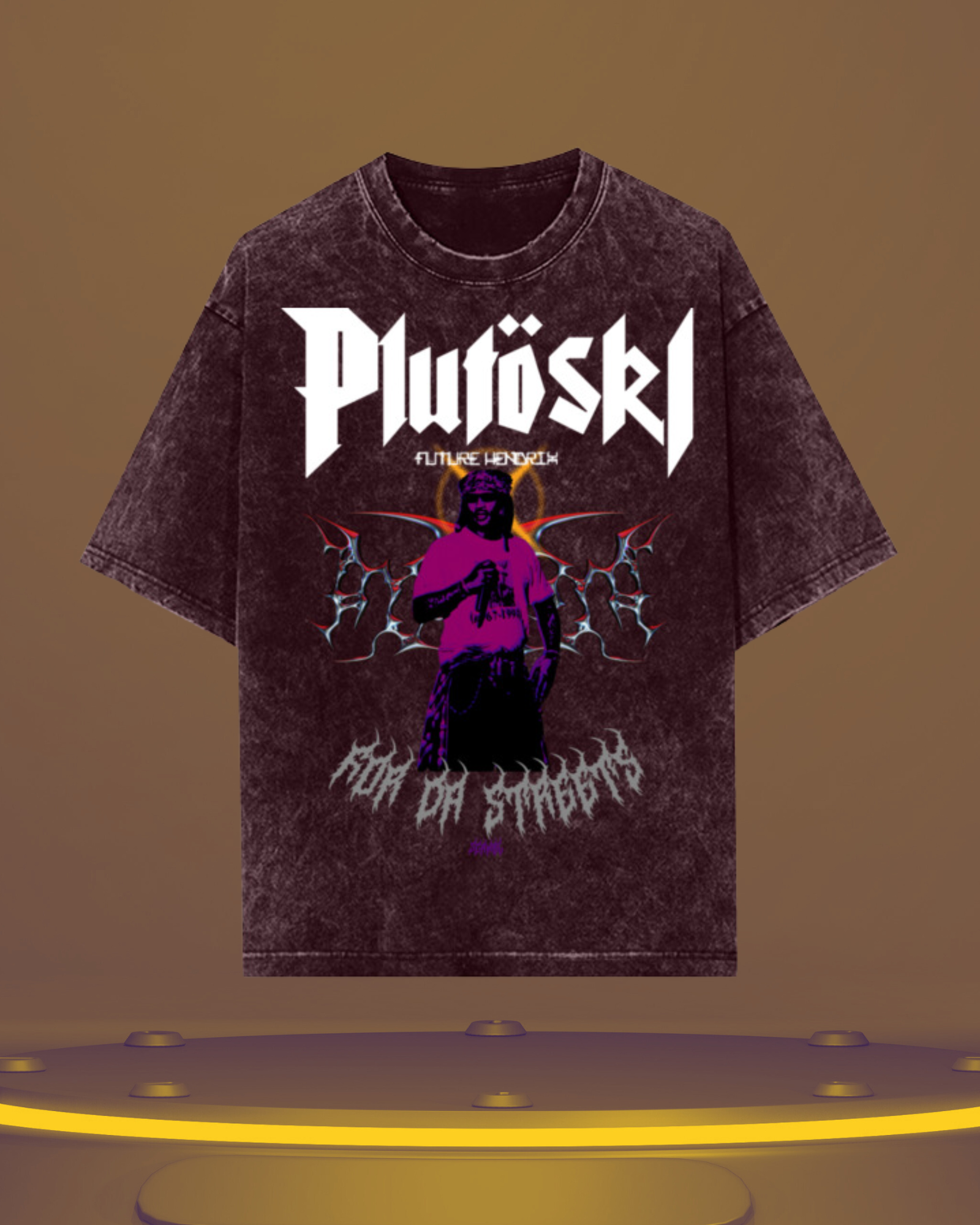 Future Hendrix Acid Wash Oversized T-Shirt