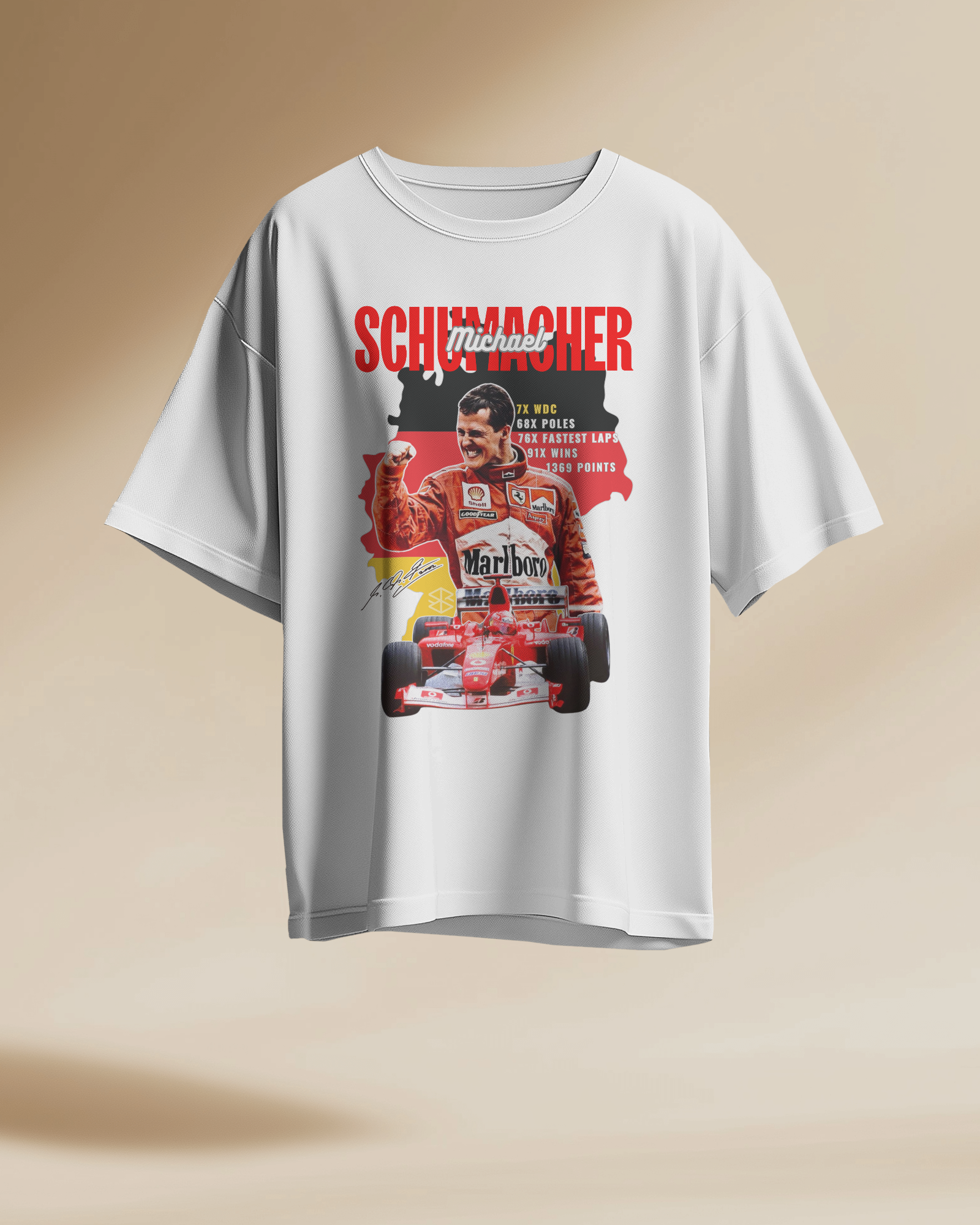 Michael Schumacher Oversized T shirt