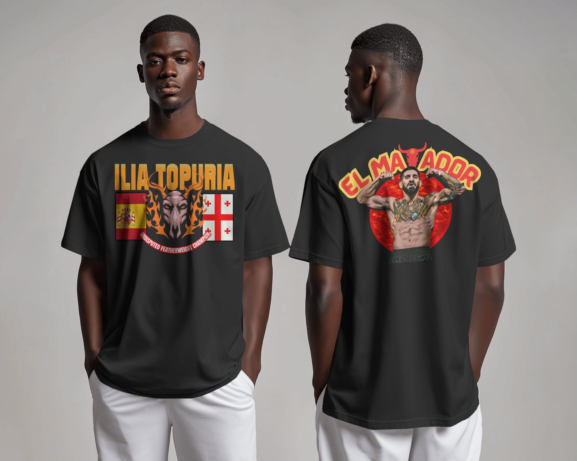 Ilia "El Matador" Topuria Oversized T shirt