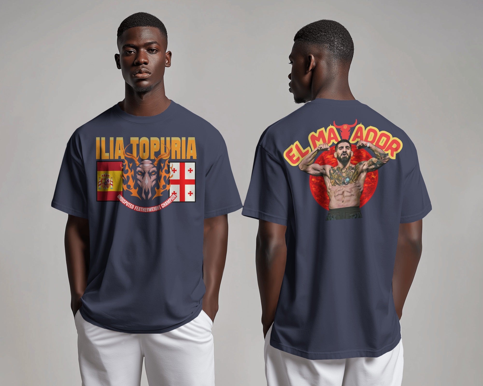 Ilia "El Matador" Topuria Oversized T shirt