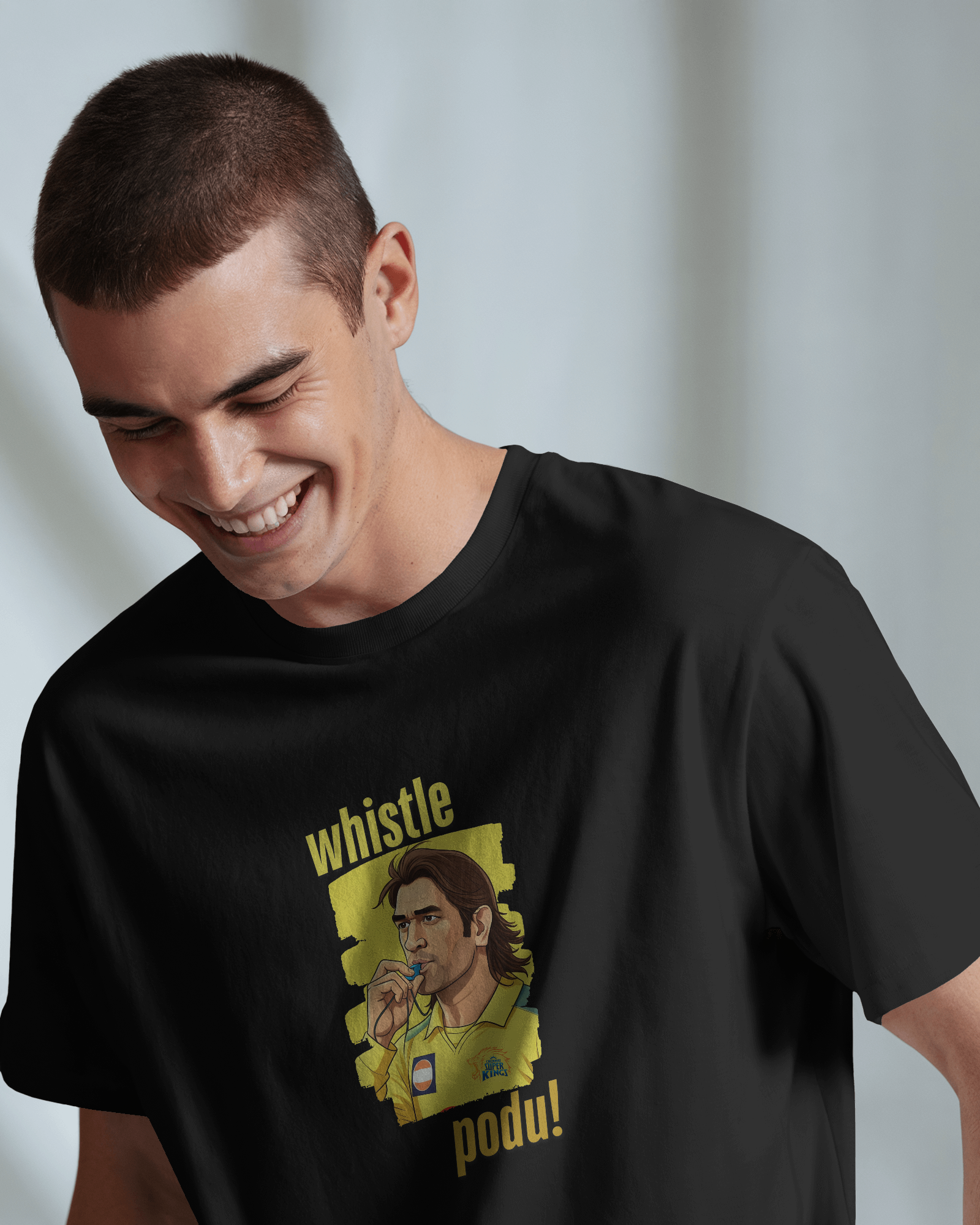 Whistle Podu x Dhoni T-Shirt